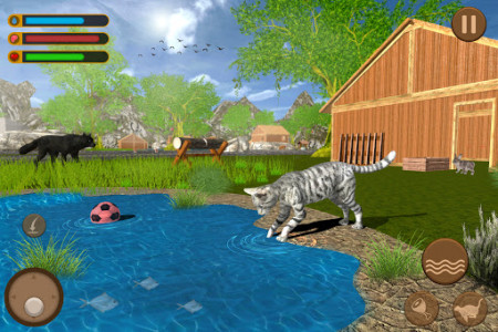 اسکرین شات بازی Cat Family Simulator 2021 4