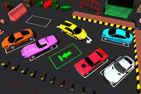 اسکرین شات بازی Car Parking Simulator 3D Games 1
