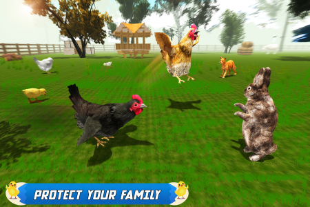 اسکرین شات بازی Hen Simulator Chicken Farming 3