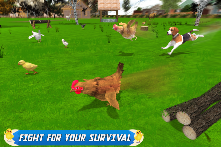 اسکرین شات بازی Hen Simulator Chicken Farming 4