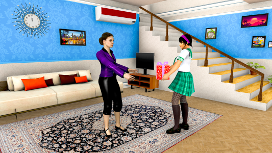 اسکرین شات 3 بازی High School Girl Simulator 3D