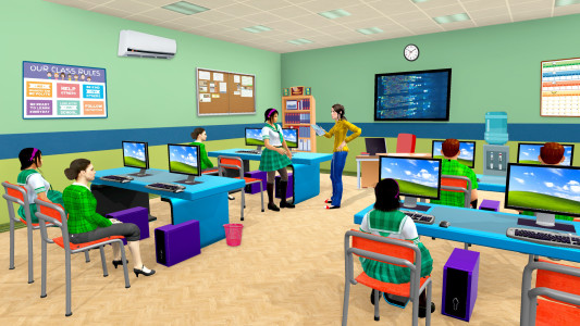 اسکرین شات 4 بازی High School Girl Simulator 3D