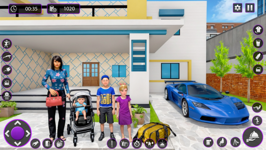 اسکرین شات 3 بازی Single Mom Sim Mother Games