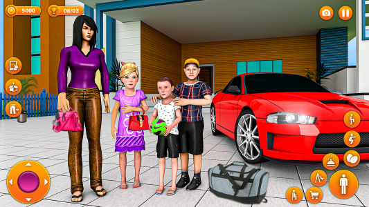 اسکرین شات بازی Single Mom Sim Mother Games 3