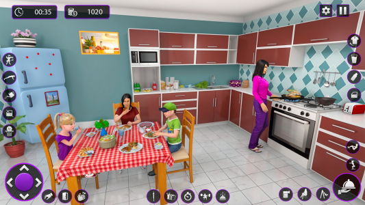 اسکرین شات 2 بازی Single Mom Sim Mother Games