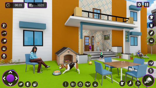 اسکرین شات 1 بازی Single Mom Sim Mother Games