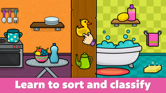 اسکرین شات بازی Shapes & colors baby games 2