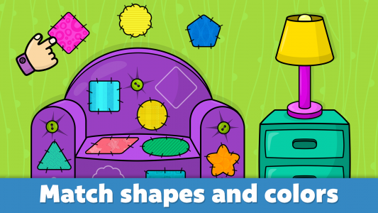اسکرین شات بازی Shapes & colors baby games 6