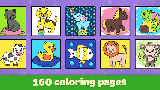 اسکرین شات 5 بازی Kids Coloring & Drawing Games