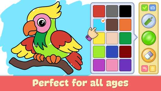 اسکرین شات 1 بازی Kids Coloring & Drawing Games