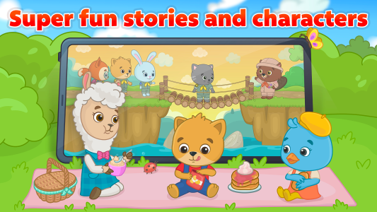اسکرین شات 5 برنامه Kids Learning Games & Stories