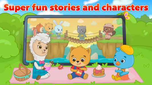 اسکرین شات برنامه Kids Learning Games & Stories 5