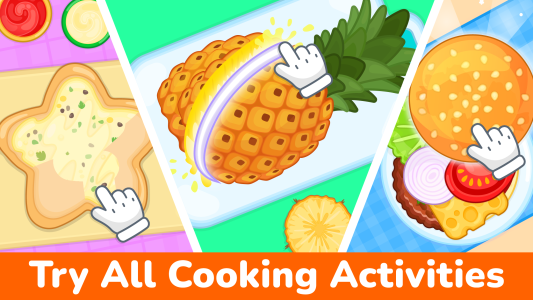 اسکرین شات 6 بازی Kids Cooking Games 2 year olds