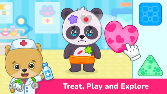 اسکرین شات 1 بازی Kids doctor games 2-5 year old