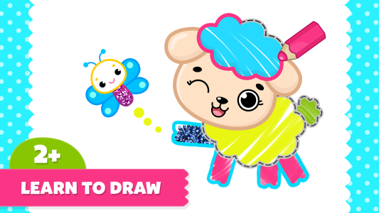 اسکرین شات 1 بازی Drawing Games for Kids