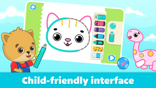 اسکرین شات 2 بازی Drawing Games for Kids
