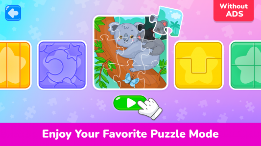 اسکرین شات بازی Puzzle games for kids 2-5 year 1