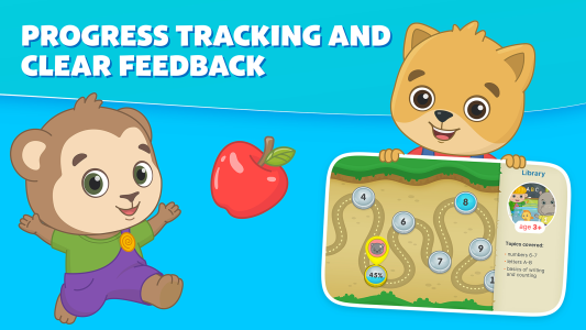 اسکرین شات 6 برنامه Kids Academy: Learning Games
