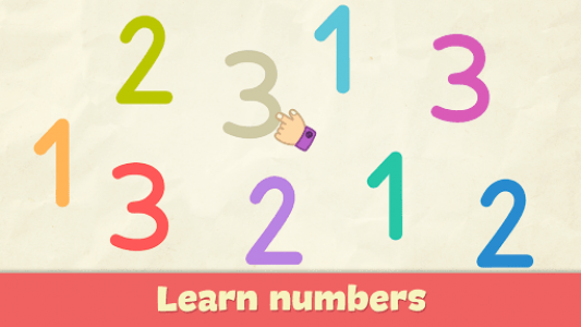 اسکرین شات بازی Learning numbers for kids 1