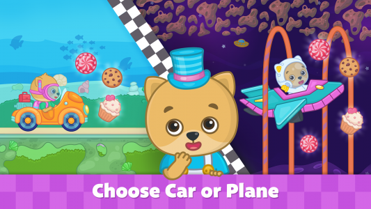 اسکرین شات بازی Kids car games for toddlers 1+ 3