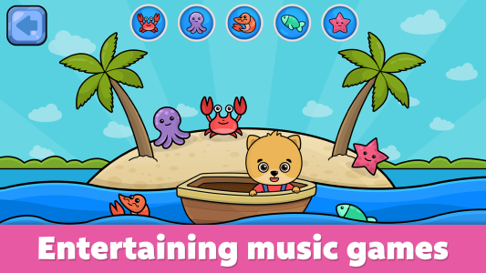 اسکرین شات 4 بازی Baby Piano: Kids Music Games