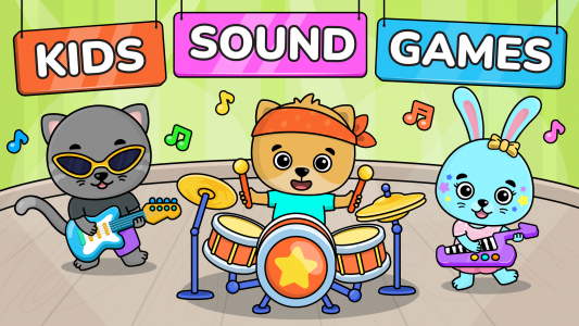 اسکرین شات 1 بازی Baby Piano: Kids Music Games