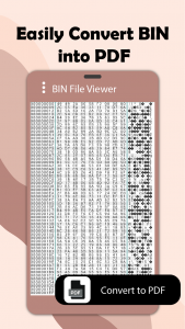 اسکرین شات برنامه Bin File Opener & Reader 2