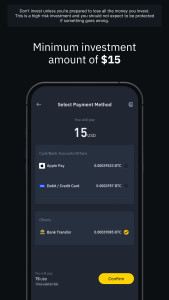 اسکرین شات 1 برنامه Binance: Buy Bitcoin & Crypto