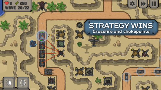 اسکرین شات 3 بازی Tactical War 2: Tower Defence