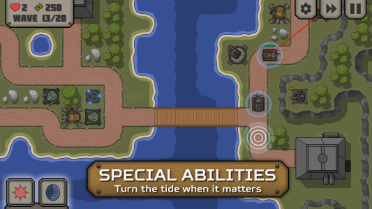 اسکرین شات 2 بازی Tactical War 2: Tower Defence