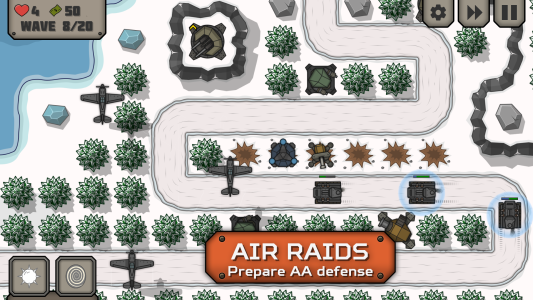 اسکرین شات 4 بازی Tactical War 2: Tower Defence