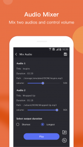 اسکرین شات برنامه Music Editor 4
