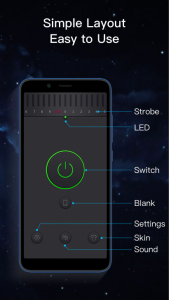 اسکرین شات برنامه Flashlight 1
