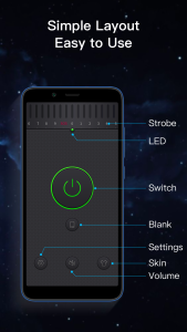 اسکرین شات 1 برنامه Flashlight