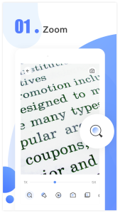 اسکرین شات 1 برنامه Magnifying Glass