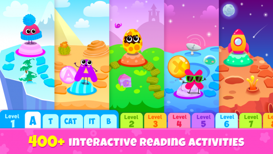 اسکرین شات بازی Learn to Read! Bini ABC games! 2