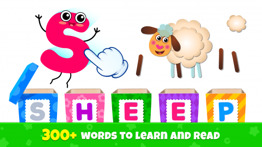 اسکرین شات بازی Learn to Read! Bini ABC games! 3