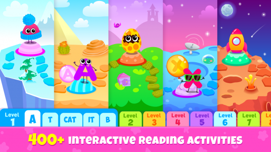 اسکرین شات بازی Learn to Read! Bini ABC games! 3