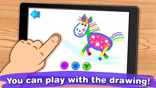 اسکرین شات بازی Toddler Drawing Apps for Kids 5