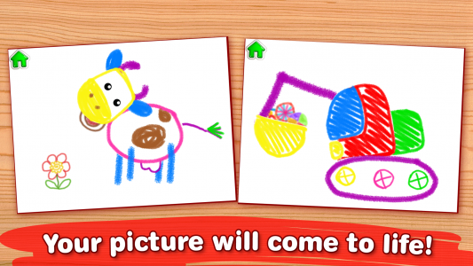 اسکرین شات بازی Toddler Drawing Apps for Kids 4