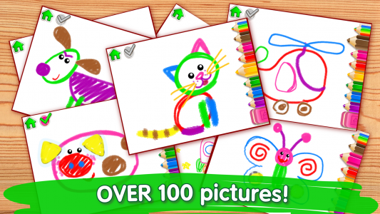 اسکرین شات بازی Toddler Drawing Apps for Kids 6