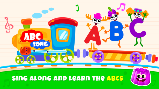 اسکرین شات 4 برنامه Learn ABC Reading Games for 3!