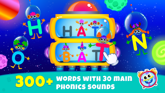 اسکرین شات 6 برنامه Learn ABC Reading Games for 3!