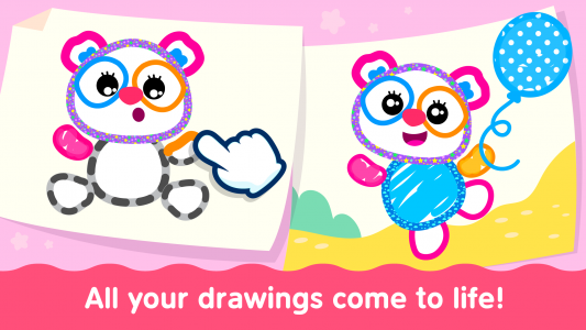 اسکرین شات بازی Bini Toddler Drawing Games! 3