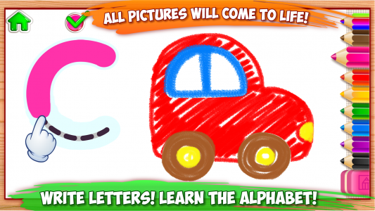 اسکرین شات بازی ABC kids - Alphabet learning! 1
