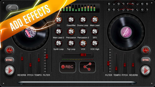 اسکرین شات بازی DJ Music Effects Simulator 2