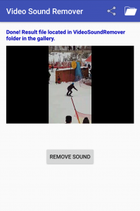 اسکرین شات 3 برنامه Video Sound Remover