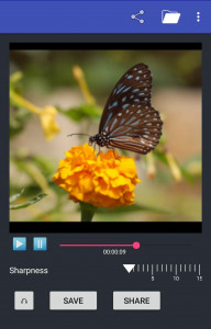 اسکرین شات برنامه Sharpen Video 6