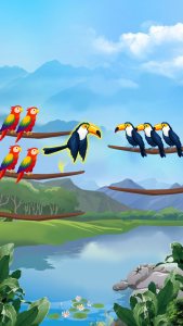اسکرین شات بازی Bird Sort - Color Puzzle 4