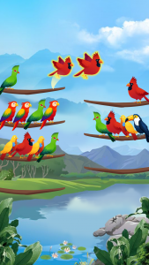 اسکرین شات بازی Bird Sort - Color Puzzle 2